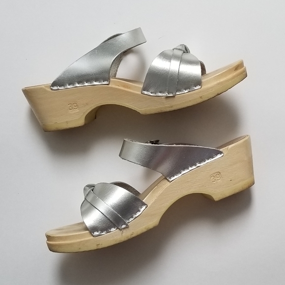Loeffler Randall Silver Lotte Knot Clog - Picture 3 of 7